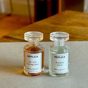 Mini Perfume Duo: Maison Margiela Replica - By the Fireplace and Bubble Bath